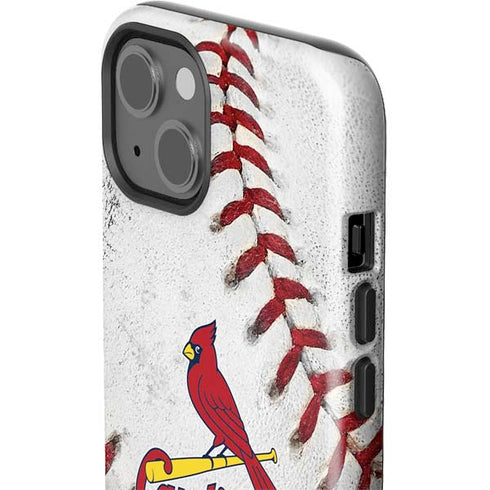 MLB St. Louis Cardinals Game Ball iPhone 15 Impact Case